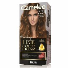 Püsiv juuksevärv Delia Cosmetics Cameleo HCC Omega+ 7.34 Cinnamon Blond