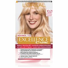 Püsiv juuksevärv L'Oreal Paris Excellence Creme 10.21 Very Light Pearl Blonde, 48 ml