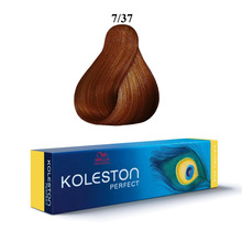 Püsivärv Wella Professionals Koleston Perfect 7/37 Medium Blonde Golden Brown, 60 ml