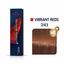 Juuksevärv Wella Kp Vibrant Reds 7-43, 60 ml