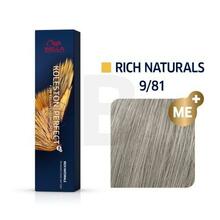 Püsiv juuksevärv Wella Professionals Koleston Perfect Me+ Rich Naturals 9-81, 60 ml