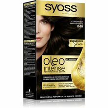 Püsijuuksevärv Syoss Oleo Intense 2-10 mustjaspruun, 50 ml
