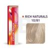 Juuksevärv Wella Professionals Color Touch Rich Naturals 10/81, 60 ml