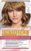 Püsiv juuksevärv L'Oreal Excellence Creme 7 Blond, 176 ml