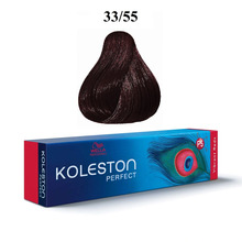 Püsivärv Wella Professionals Koleston Perfect 33/55 Dark Chestnut Intense Mahogany, 60 ml