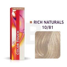 Juuksevärv Wella Professionals Color Touch Rich Naturals 10/81, 60 ml
