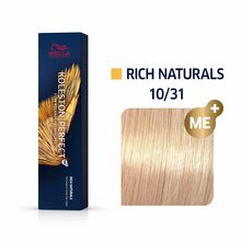 Professionaalne juuksevärv Wella Professionals Koleston Perfect Me+ 10/31 Very Light Gold Gray Blonde, 60 ml