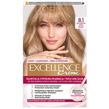 Juuksevärv L'Oreal Paris Excellence Creme 8.1 hele tuhkblond
