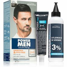 Juuksevärv Joanna Power Men 02 Dark Brown, 100 g