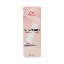 Juuksevärv Wella Professionals Shinefinity Zero Lift Glaze 09/81 Platinum Opal, 60 ml