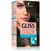 Püsiv juuksevärv Schwarzkopf Gliss Color 5-1 külmpruun, 60 ml