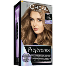 Püsiv juuksevärv L'Oreal Paris Preference 7.1 Iceland, 140 ml