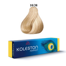 Püsiv juuksevärv Wella Professionals Koleston Perfect 10/38 Bright Light Blonde Golden Blue, 60 ml
