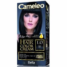 Püsiv juuksevärv Delia Cosmetics Cameleo Nr. 1.0 Black
