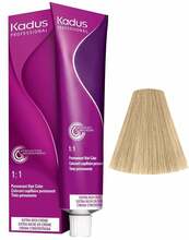 Püsiv juuksevärv Kadus Professional Permanent Color 9/17 Very Light Blond Ash Brown