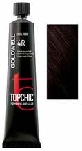 Juuksevärv Goldwell Topchic 4R Dark Mahogany Brilliant, 60 ml