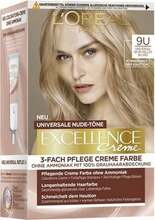 Juuksevärv L'Oreal Excellence Creme Universal Nudes 9U, 192 ml