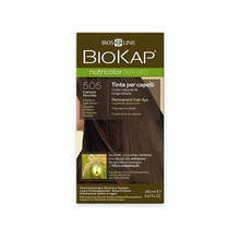 Püsiv juuksevärv Biokap Nutricolor Delicato 5.05 Chesnut Light Brown, 140 ml