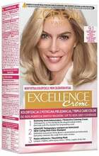 Püsiv juuksevärv L'Oreal Excellence Creme 9.1 väga hele tuhkblond, 176 ml