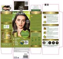 Juuksevärv Naturtint ammonia-free dye 3Wn-Natural Radiant Dark Brown, 170 ml