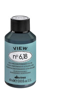 Poolpüsiv juuksevärv Davines View 6.18, 60 ml