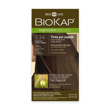 Püsiv juuksevärv Biokap NutriColor Delicato 5.34 meekastan, 140 ml
