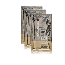 Juuste oksüdatsioonipulber Goldwell Oxycur Platin, 3 tk, 30 g