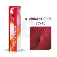 Professionaalsed demi-permanentsed juuksevärvid Wella Professionals Color Touch Vibrant Reds 7745, 60 ml