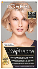 Püsiv juuksevärv L'Oreal Paris Preference 9.23 Light Rose Gold, 160 ml