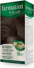 Püsiv juuksevärv Farmatint Permanent Color Gel 5N Light Brown, 150 ml