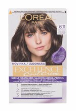 Püsiv juuksevärv L'Oreal Paris Excellence Cool Creme 6.11 Ultra Ash Dark Blonde, 60 ml