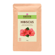 Hibiskuse pulber juustele Sattva Ayurveda Hibiscus, 70 g