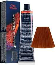 Püsivärv Wella Professionals Koleston Perfect Me+ 7/47 keskmine blond punakaspruun, 60 ml