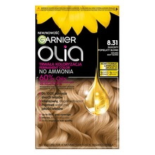 Juuksevärv Garnier Olia 8.31 Golden Ashy Blonde, 174.0 ml