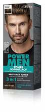 Juukse toonik meestele Joanna Power Men 04 Natural Brown, 80 g