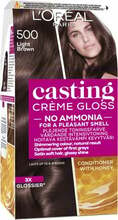 Juuksevärv L'Oreal Paris Casting Creme Gloss 500 helepruun, 180 ml