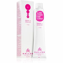 Juuksevärv Kallos KJMN Professional Cream Hair Colour Keratin & Argan Oil 5.0 Light Brown, 100 ml