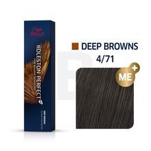 Professionaalne juuksevärv Wella Professionals Koleston Perfect Me+ 4/71 Brownish Grey Brown, 60 ml