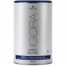 Juuste blondeerimispulber Schwarzkopf Professional Igora Vario Blond Plus, 450g
