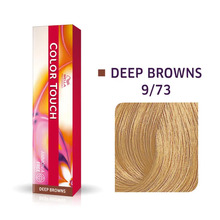 Poolpüsivärv Wella Professionals Color Touch 9/73 Bright Blond Golden Chestnut, 60 ml