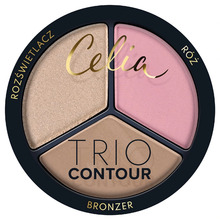 Kontuurpuudrite komplekt Celia Trio Contour Powder 01, 8 g