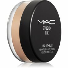 Tolmpuuder Mac Studio Fix Pro Set + Blur Weightless Loose Powder, Medium Deep, 6,5 g