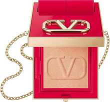 Kompaktpuuder Valentino Go-Clutch Glow, 02 Light, 4.2 g