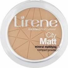 Kompaktpuuder Lirene City Matt, 03 Beige, 9 g