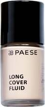 Jumestuskreem Paese Long Cover Fluid, 01 Light Beige, 30 ml