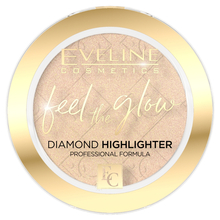 Sära andev puudripõhine highlighter Eveline Feel The Glow, 01 Sparkle, 4.2 g