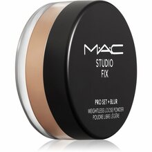 Tolmpuuder Mac Studio Fix Pro Set + Blur Weightless Loose Powder, Dark, 6,5 g
