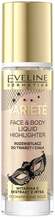 Vedel highlighter Eveline Variete Face & Body Liquid Highlighter, 01 Champagne Gold, 30 ml