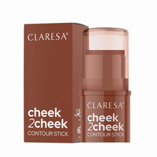 Kontuurimispulk Claresa Cheek 2 Cheek Contour Stick, 02 Milk Choco, 6 g
