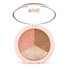 Põsepuna Golden Rose Nude Look Baked Trio, 9,5 g